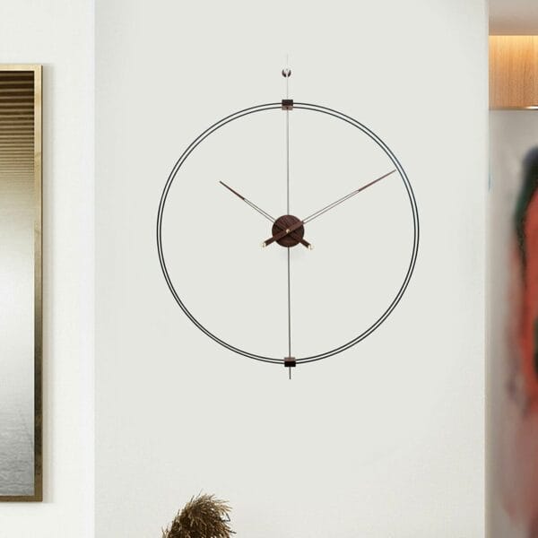 nordic contemporary wall clock