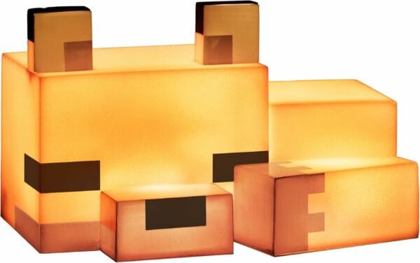 minecraft fox night lamp