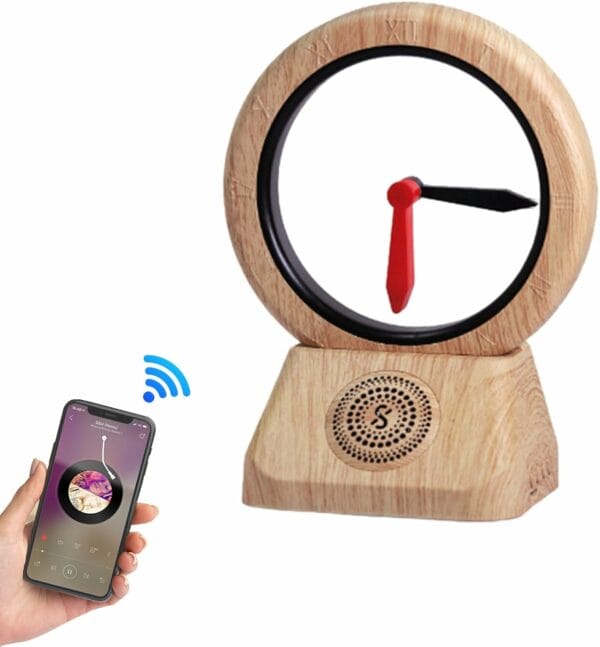 spatiotemporal gate suspended clock speaker