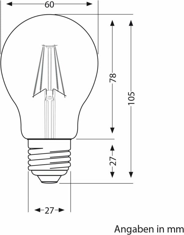 led filament bulb with sliver top g45