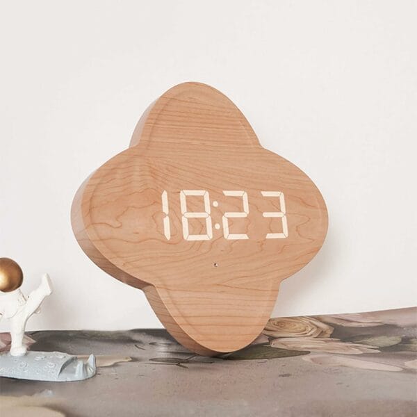 creative led wall clock