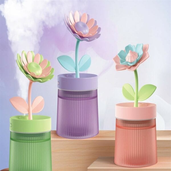 humidifier flower (random colors)