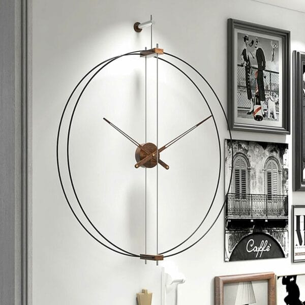 nordic contemporary wall clock