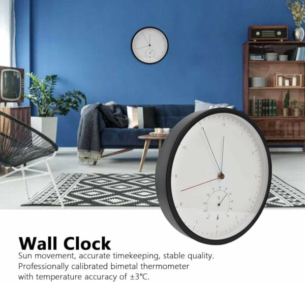 bauhaus design analog clock