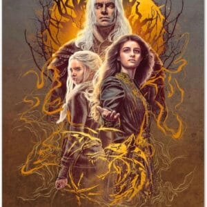 art print 61x91,5 cm the witcher (gpe5586)