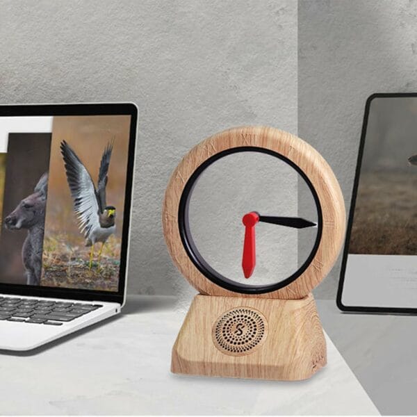 spatiotemporal gate suspended clock speaker