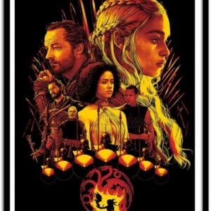 art poster house targaryen joshua budich