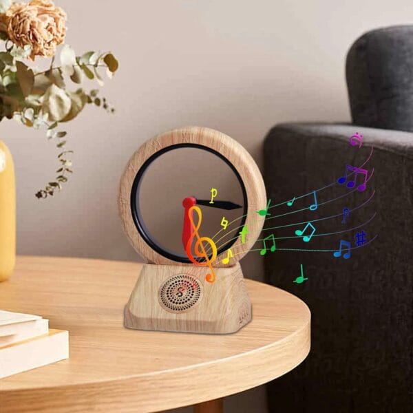 spatiotemporal gate suspended clock speaker