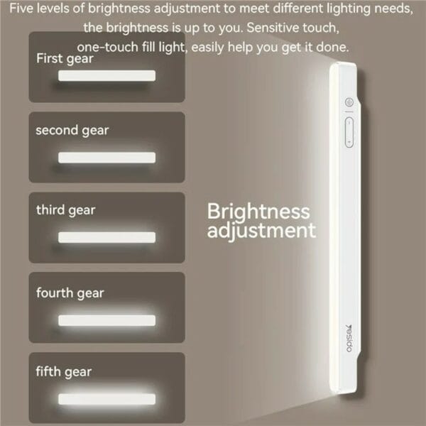 yesido dh11 multipurpose led flashlight (white)