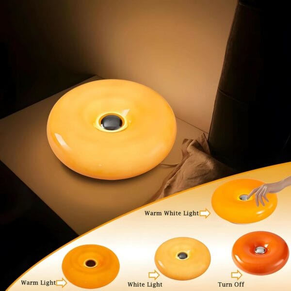 donut table lamp