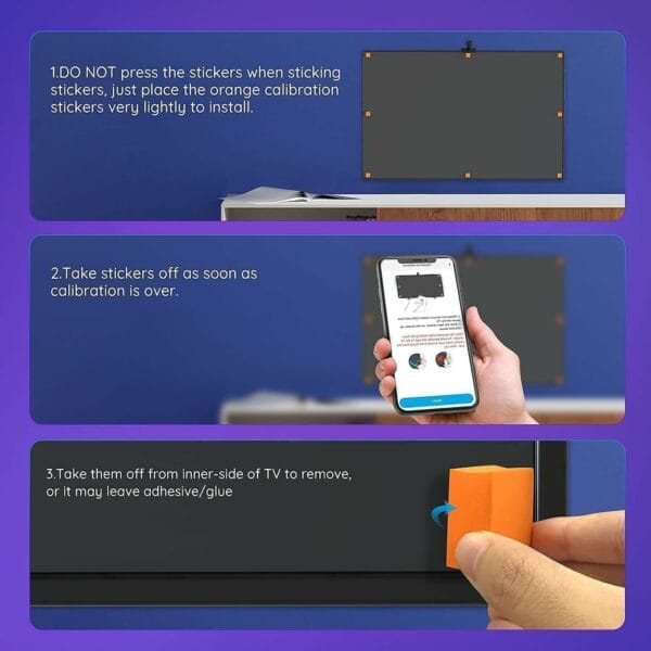 govee envisual led backlights for 75 85 inch tvs (h6199)