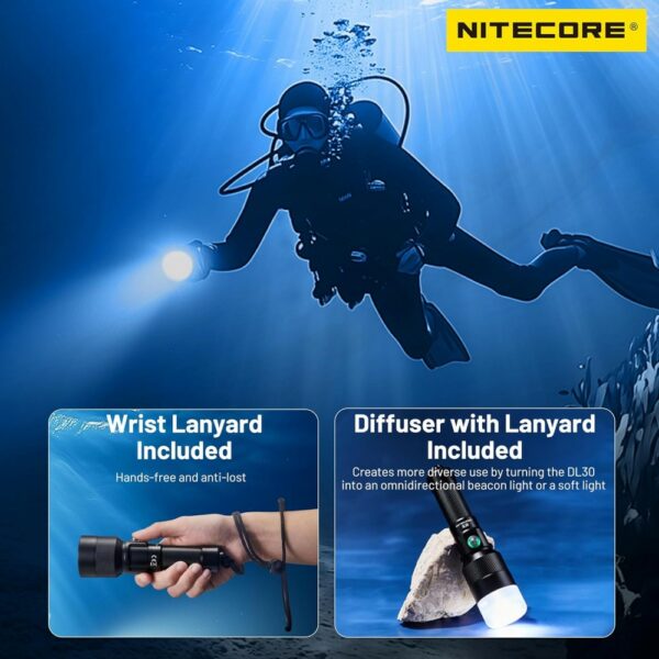 nitecore dl30 dive light