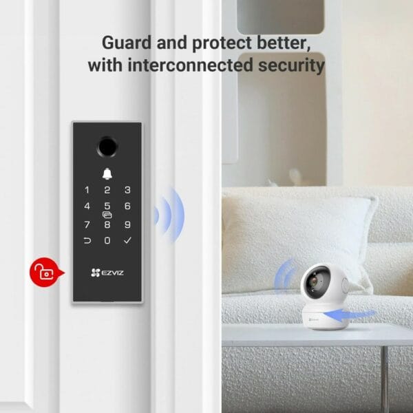 ezviz dl03 pro smart rim lock