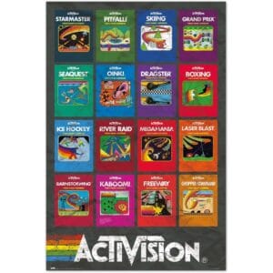 art print 61x91,5 cm activision game covers poster (gpe5504)