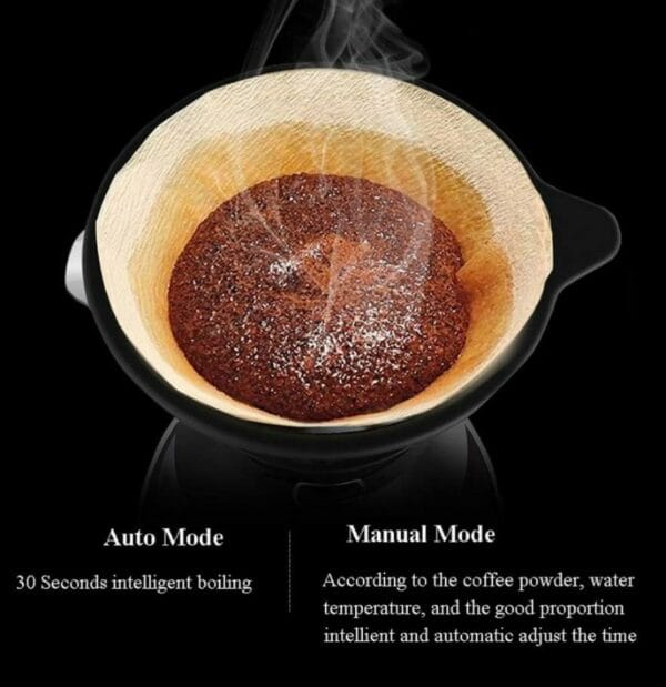 lépresso dual mode digital buit in electronic scale coffee drip machine (lpcffm0022)