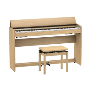 roland f701 digital piano (light oak)