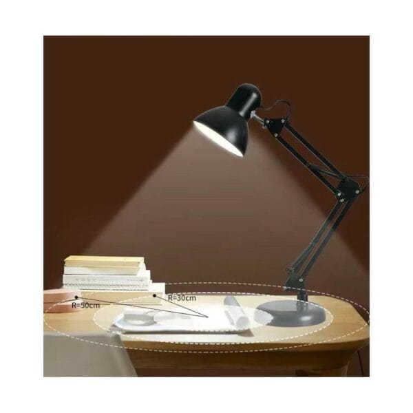 adjustable metal swing arm desk lamp (00123456789072)