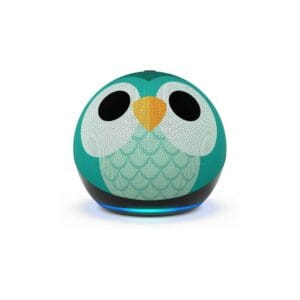 amazon echo dot kids (5th gen) smart speaker with alexa owl