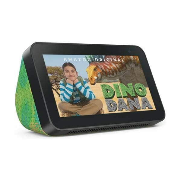 amazon echo show 5 kids (2nd gen) display with speaker & alexa chemeleon