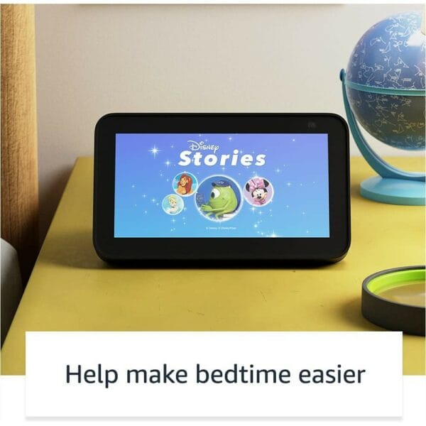 amazon echo show 5 kids (2nd gen) display with speaker & alexa chemeleon