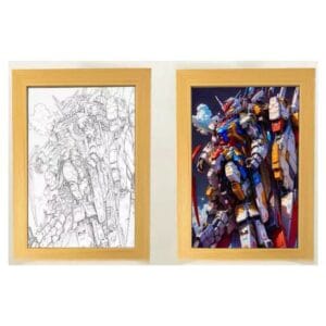 ambient light photo frame gundam model 3