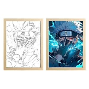 ambient light photo frame kakashi model 2