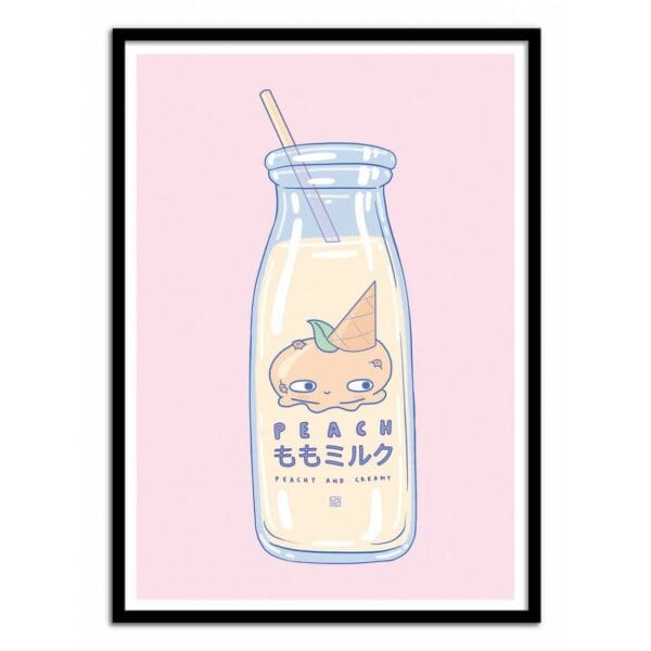 art poster peachy and creamy laura o'connor