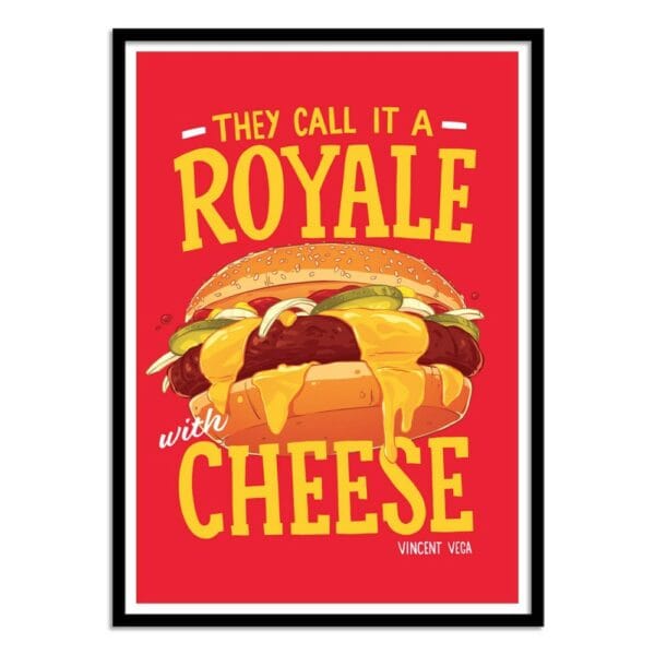 art poster royale with cheese barrie jones format : 30 x 40 cm