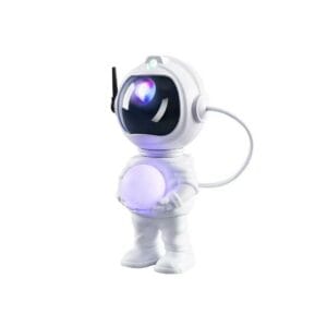 astronaut nebula projector with moon