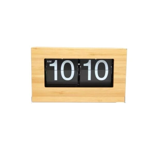 automatic wooden clock