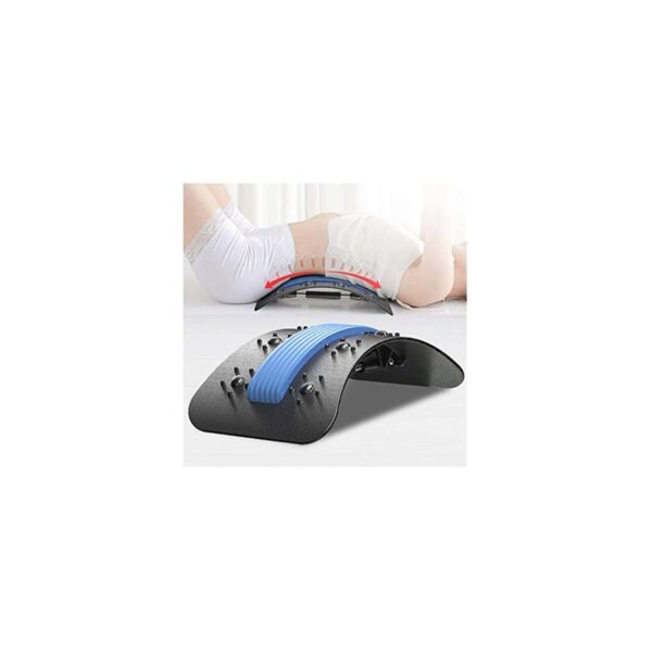 back stretching device,back massager for bed & chair & car,multi level lumbar