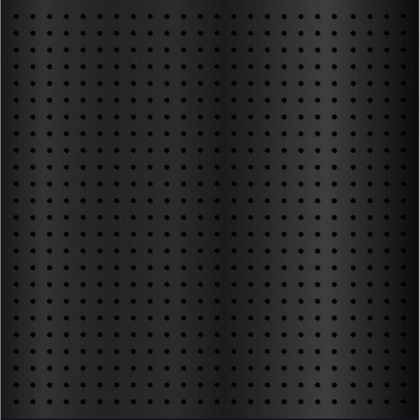 black pegboard wall shelf