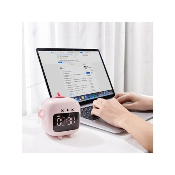 c3 kid's alarm cute bedside clock (random colours
