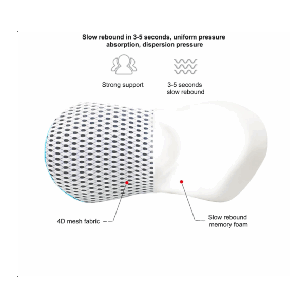car driver memory foam pillow