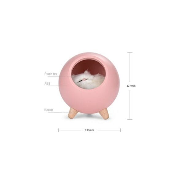 cat pet house night light for kids