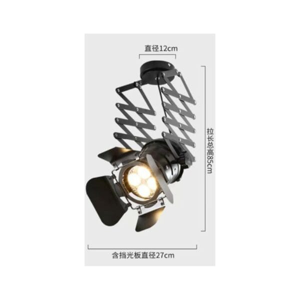 ceiling track rail lighting (come with spotlight)