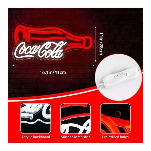 coca cola led light