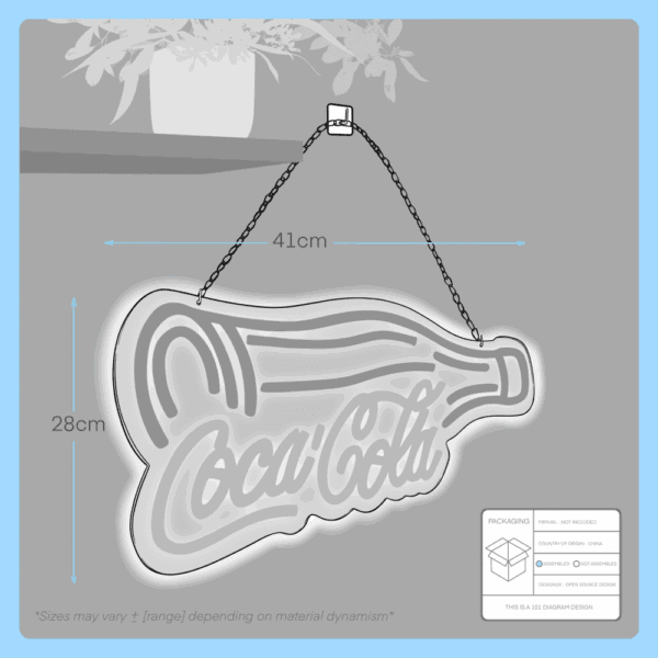 coca cola led light