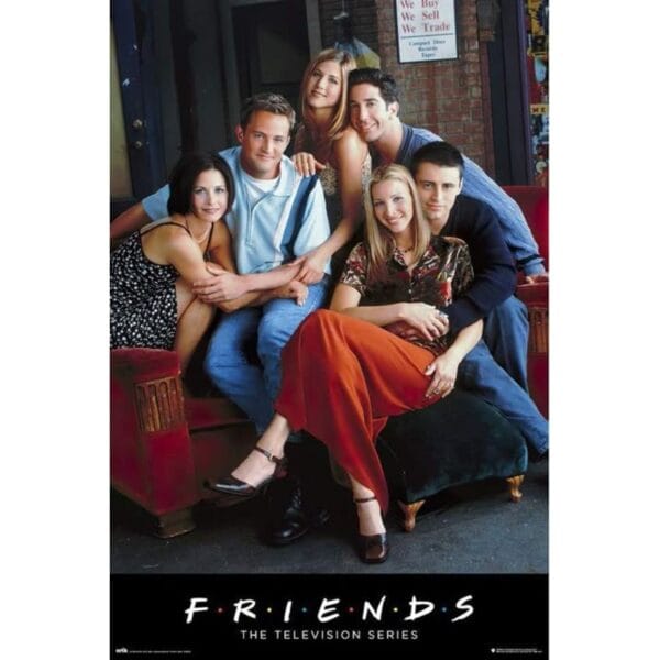 friends characters art print 30x40 cm (8435497250898)