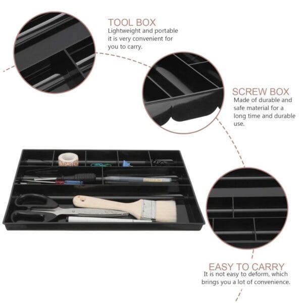 drawer desk storage organiser