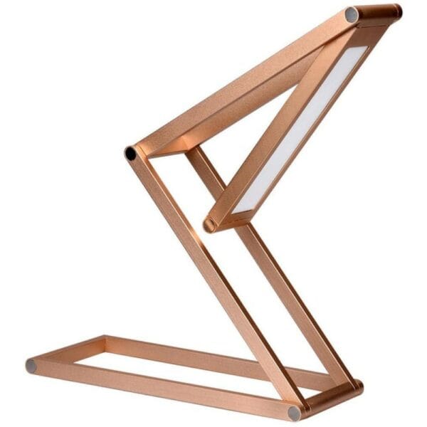 folding black table lamp