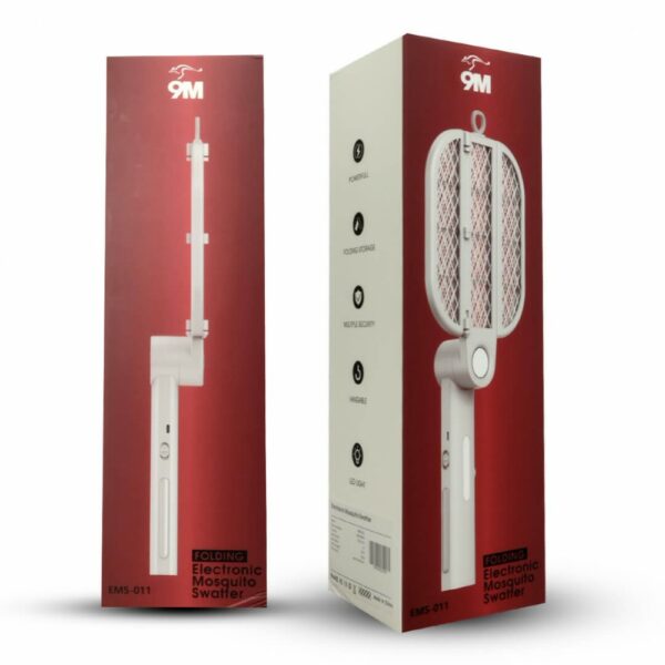 9m folding electronic mosquito swatter