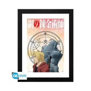 fullmetal alchemist framed print "elric brothers" (30x40) (gbydco322)