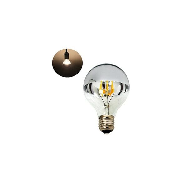 g80 4w chrome light bulbs dimmable