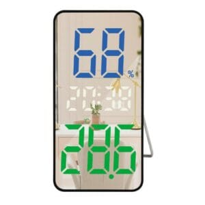 gaosiio led mirror clock ds 3825l