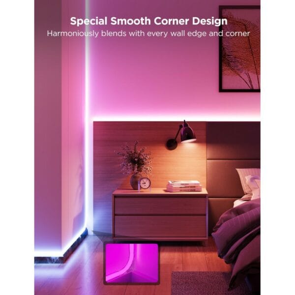 govee 5m neon rope light for wall lining (h6641)