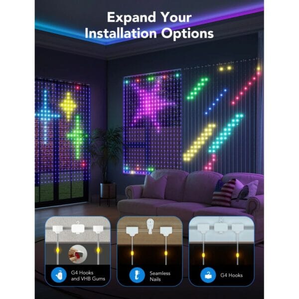 govee curtain lights h70b1