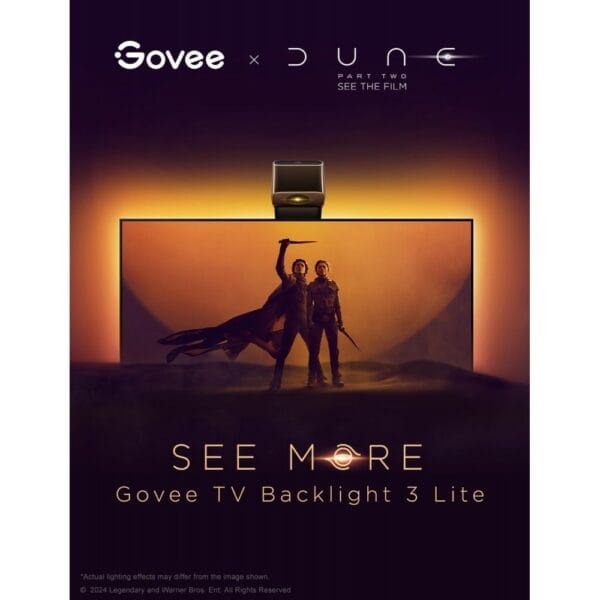 govee envisual tv backlight 3 lite (55~65 inch) fisheye correction (h6099)