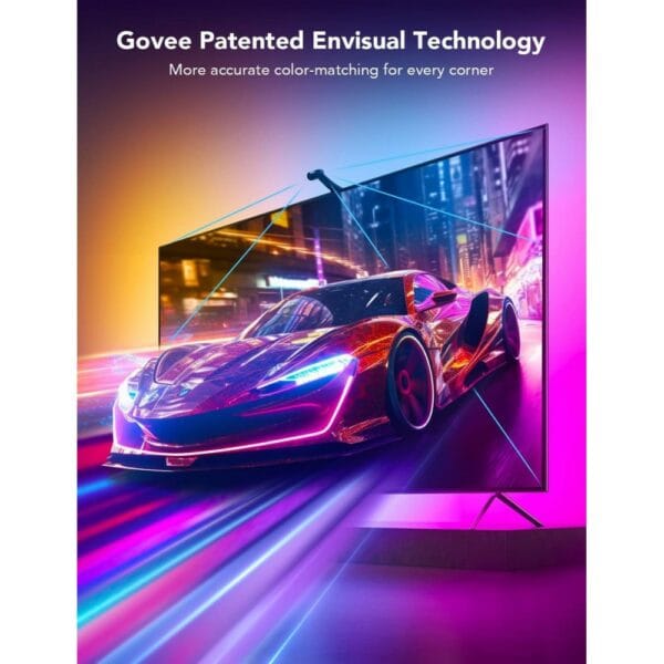 govee envisual tv backlight t2 with dual cameras (75" 85") (h605c)
