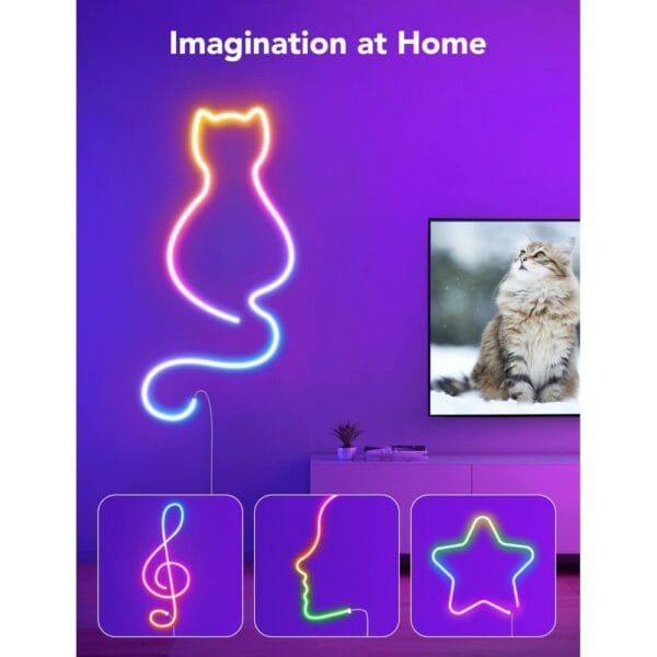 govee neon led strip light 5m (h61a2)